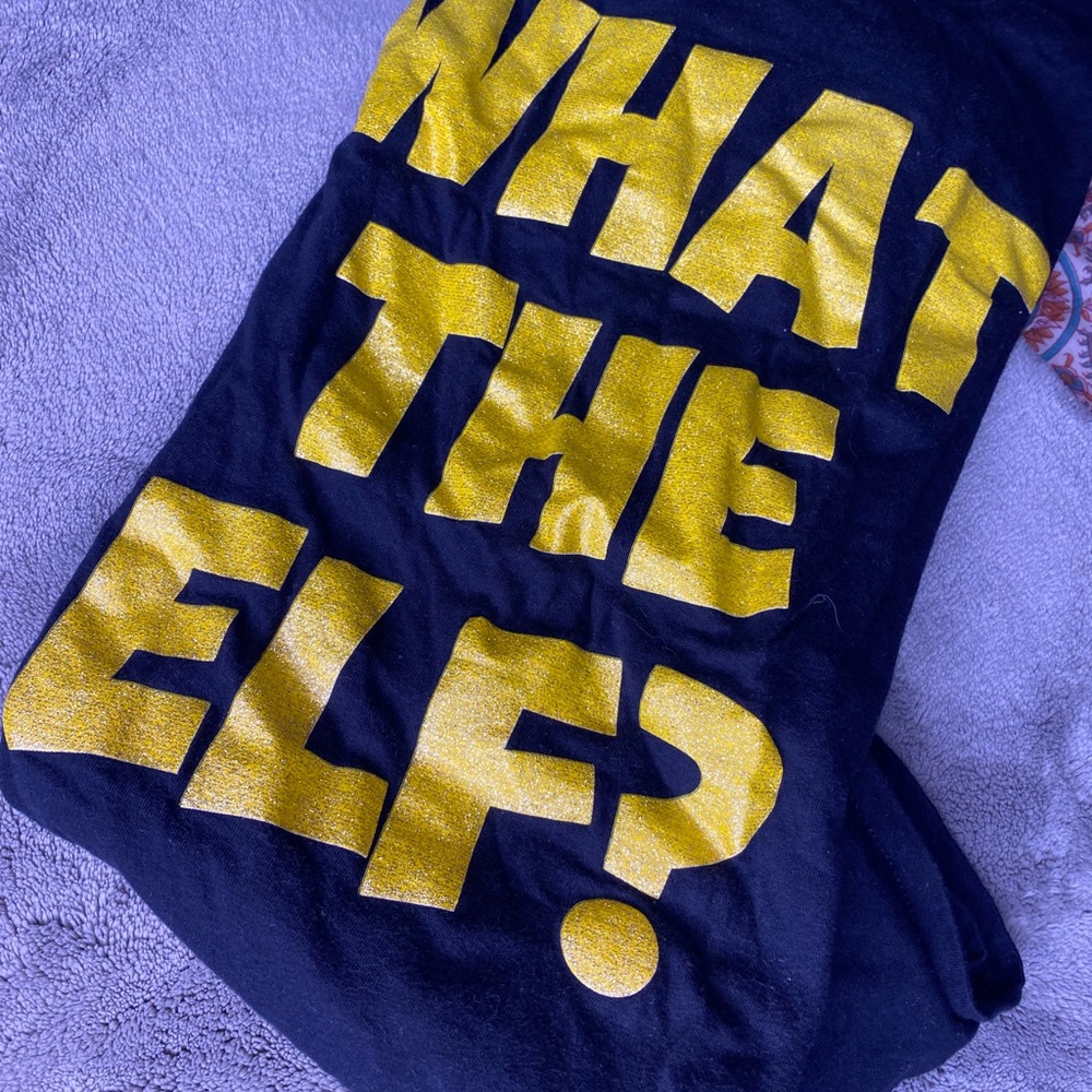 “What The Elf” graphic tee
